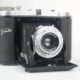 Franka Solida 1. Viewfinder klapcamera. 1952. 6×6. 120 film. Duitsland. Franka Solida 1. Viewfinder klapcamera. 1952. 6×6. 120 film. Duitsland.