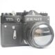 Zenit TTL. (Olympisch logo) 35mm SLR camera. 1977-1985. USSR. Zenit TTL. (Olympisch logo) 35mm SLR camera. 1977-1985. USSR.