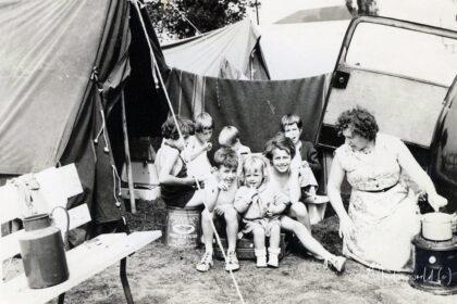 op vakantie Westfalen in het jaar 1955.