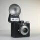 Agfa Clack en Clibo flitser. 120 film. 1954-1965. Duitsland Agfa Clack en Clibo flitser. 120 film. 1954-1965. Duitsland