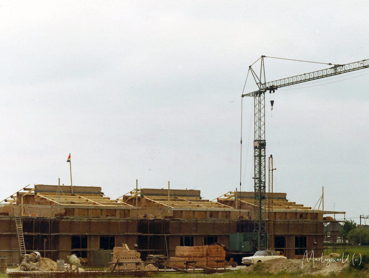 Opbouw Molenhoek. Wijk in Rosmalen.