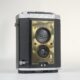 Kodak Brownie Reflex Synchro Model. Box camera 127 film. 1940-1952. USA