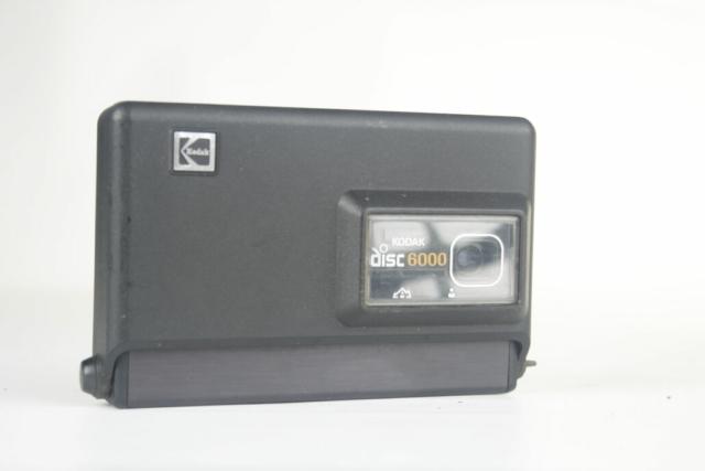 Kodak Disc 6000. Disc film camera. 15 negatieven op een ronde schijf. 1982-1984. USA