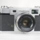 Yashica 35. 35mm rangefinder camera. 1958-1960. Japan.