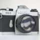 Pentax (Asahi) ES (Electro Spotmatic) II. 35mm SLR camera. 1973. Japan.