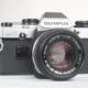 Olympus OM10. 35mm SLR camera. 1979. Japan. Olympus OM10. 35mm SLR camera. 1979. Japan.