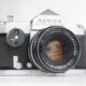 Konica Auto-Reflex. 35mm SLR camera. 1965. Japan. Konica Auto-Reflex. 35mm SLR camera. 1965. Japan.