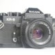 Ricoh KR-5. 35mm SLR camera. Ricoh Rikenon lens. 1978. Japan. Ricoh KR-5. 35mm SLR camera. Ricoh Rikenon lens. 1978. Japan.
