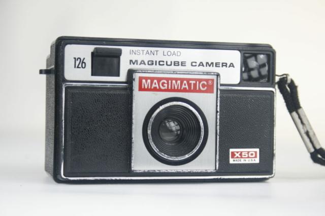 Imperial Magimatic X50.  Viewfinder camera. 126 magic cube. Ca.1975. USA.