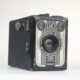Vredeborch Vrede box Syncrona. 120 film box camera. Ca.1950-1953. Duitsland. Vredeborch Vrede box Syncrona. 120 film box camera. Ca.1950-1953. Duitsland.