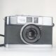 Yashica 72-E.  Half-frame camera.  35mm film. 1962. Japan.