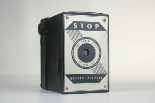 Stop box camera. 120 film. 1960. Frankrijk. Stop box camera. 120 film. 1960. Frankrijk.