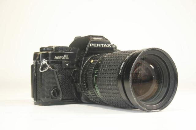 Pentax super A. (Pentax Super Program Noord-Amerika) 35mm. SLR camera. 1983. Japan
