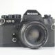 Ricoh KR-5. 35mm SLR camera. Pentax lens. 1978. Japan. Ricoh KR-5. 35mm SLR camera. Pentax lens. 1978. Japan.
