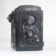 Voigtlander Brillant eerste metalen model. 1932. 6x6. 120 film. TLR camera. Duitsland.