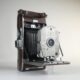 Polaroid Land Camera Model 95b. Folding viewfinder camera. Instant rol film. 1957. USA Polaroid Land Camera Model 95b. Folding viewfinder camera. Instant rol film. 1957. USA