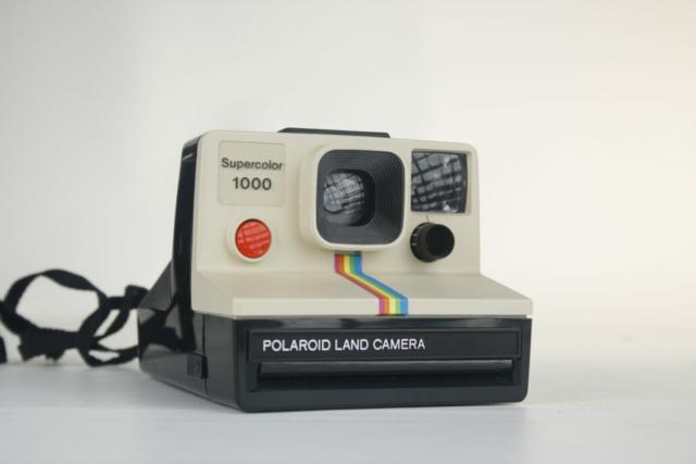 Polaroid Land Camera Supercolor 1000. SX-70 integraal film. 1977-1985. USA Polaroid Land Camera Supercolor 1000. SX-70 integraal film. 1977-1985. USA