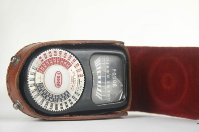 Fodor belichtingsmeter. Selenium. 1953. Nederland