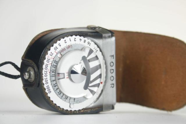 Fodor belichtingsmeter. Selenium. 1958. Nederland
