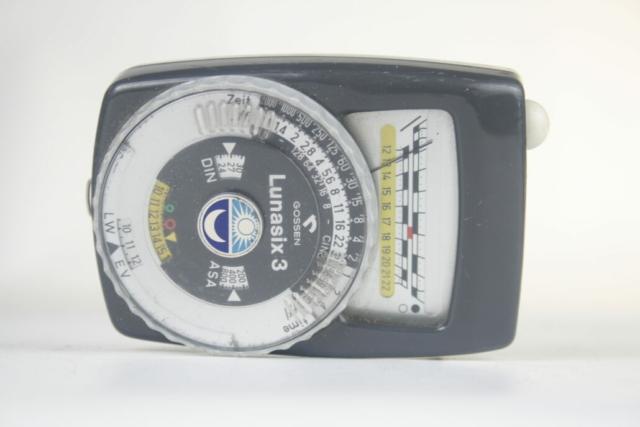 Gossen Lunasix (Luna Pro USA). Omgevingsbelichtingsmeter. F1-90. 1 4000 sec. tot 8 uur. 1961-1980. Duitsland