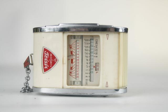 Gossen Trisix met kleurenvinder. f1-45. 8min.-1 500sec. Kleurtemperatuurmeter. 1956. Duitsland