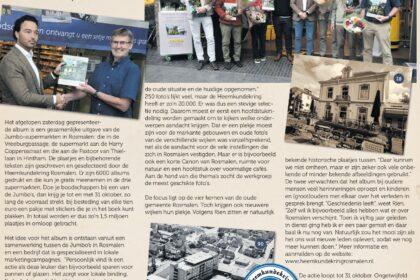 Stickeralbum Rosmalen een groeiende gemeente. Als lid van de Heemkundekring Rosmalen zijn we gevraagd om mee te werken aan het sticker verzamelalbum voor de Jumbo in Rosmalen en Hintham. Natuurlijk hebben we mee gedaan aan dit project.