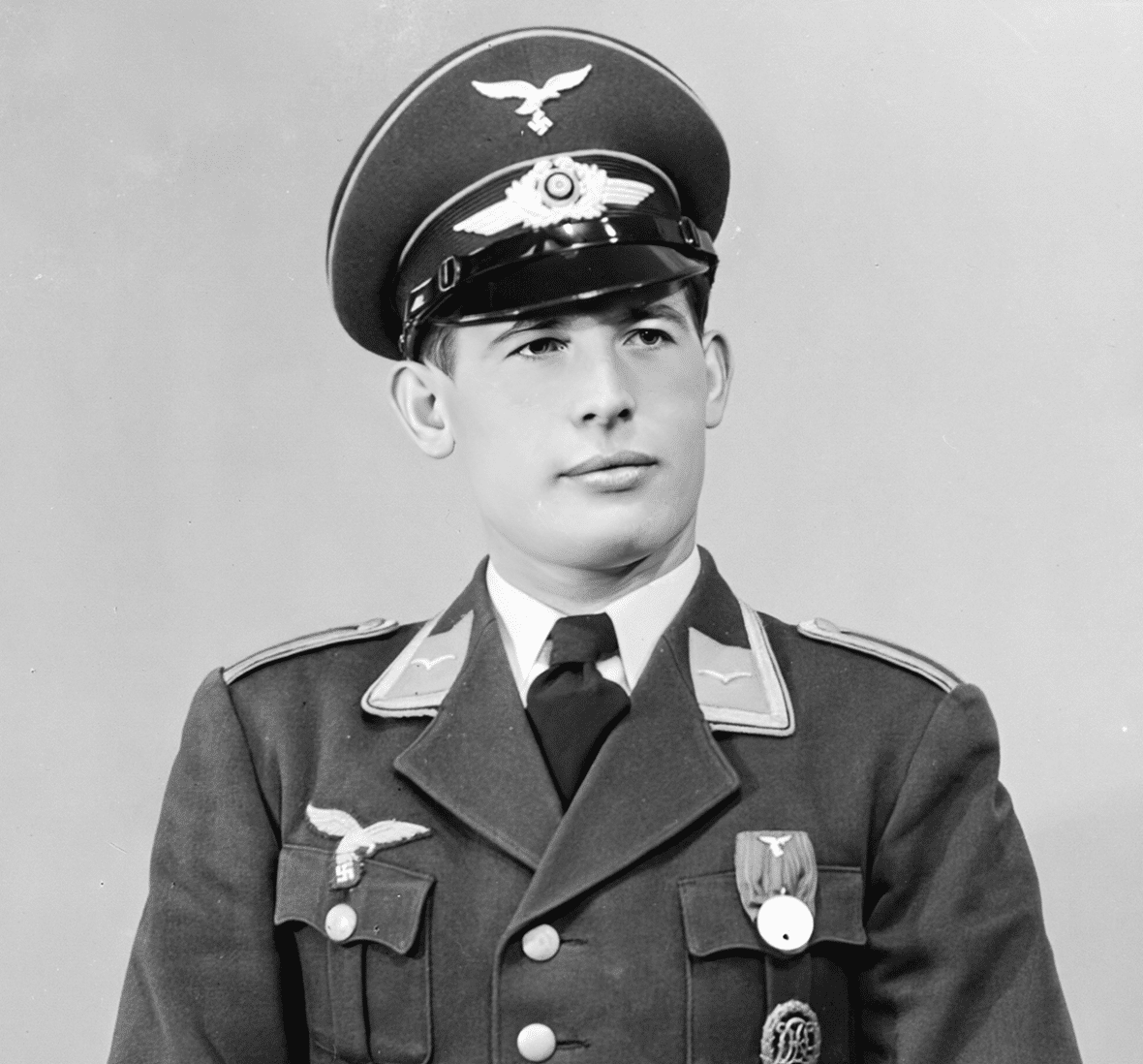 Foto: Duitse luftwaffe officier.