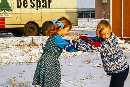 Winters Hintham in de jaren 60.