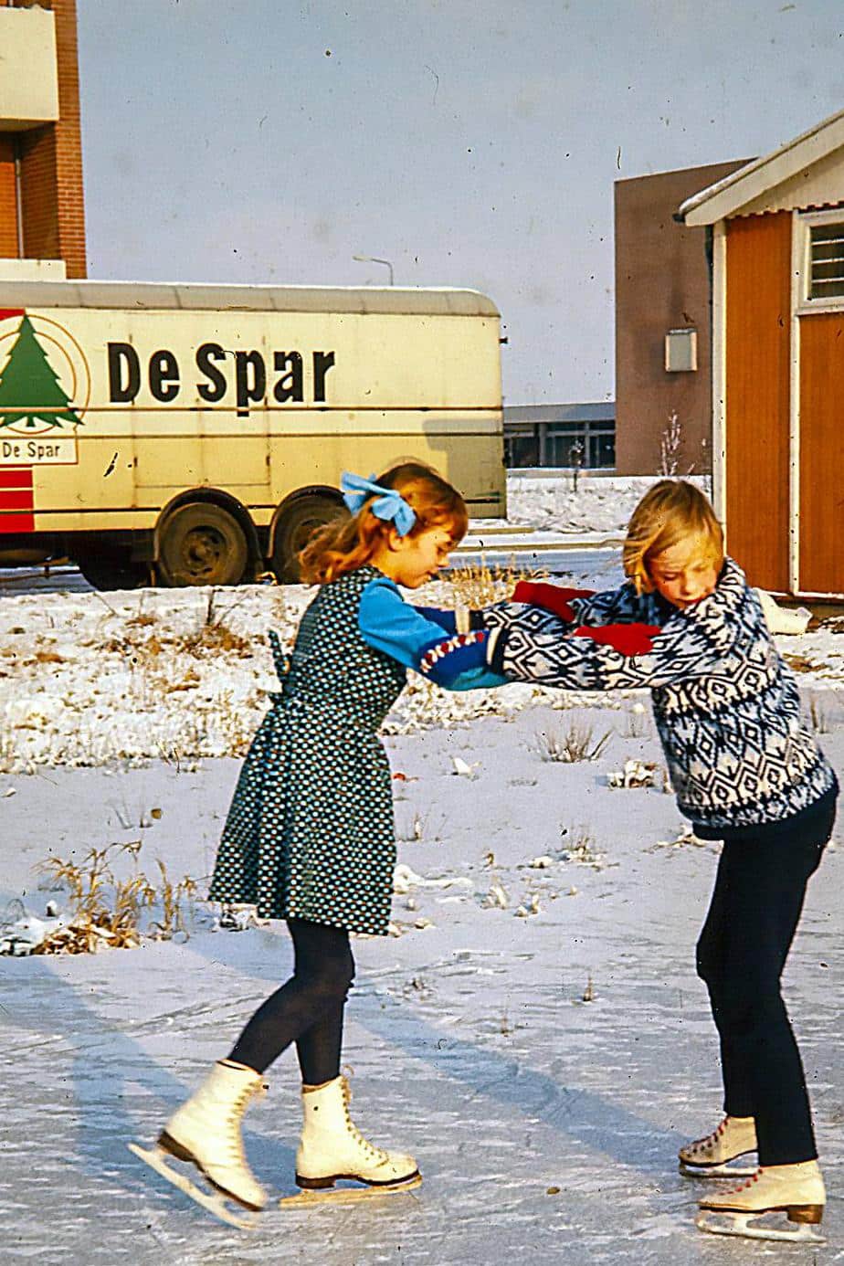 Winters Hintham in de jaren 60.