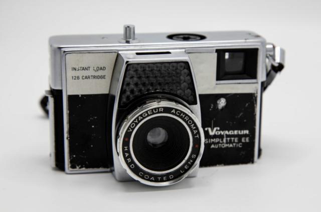 Voyageur simplette EE automatic (ook bekend als Halina). 126 film. ca. 1965.